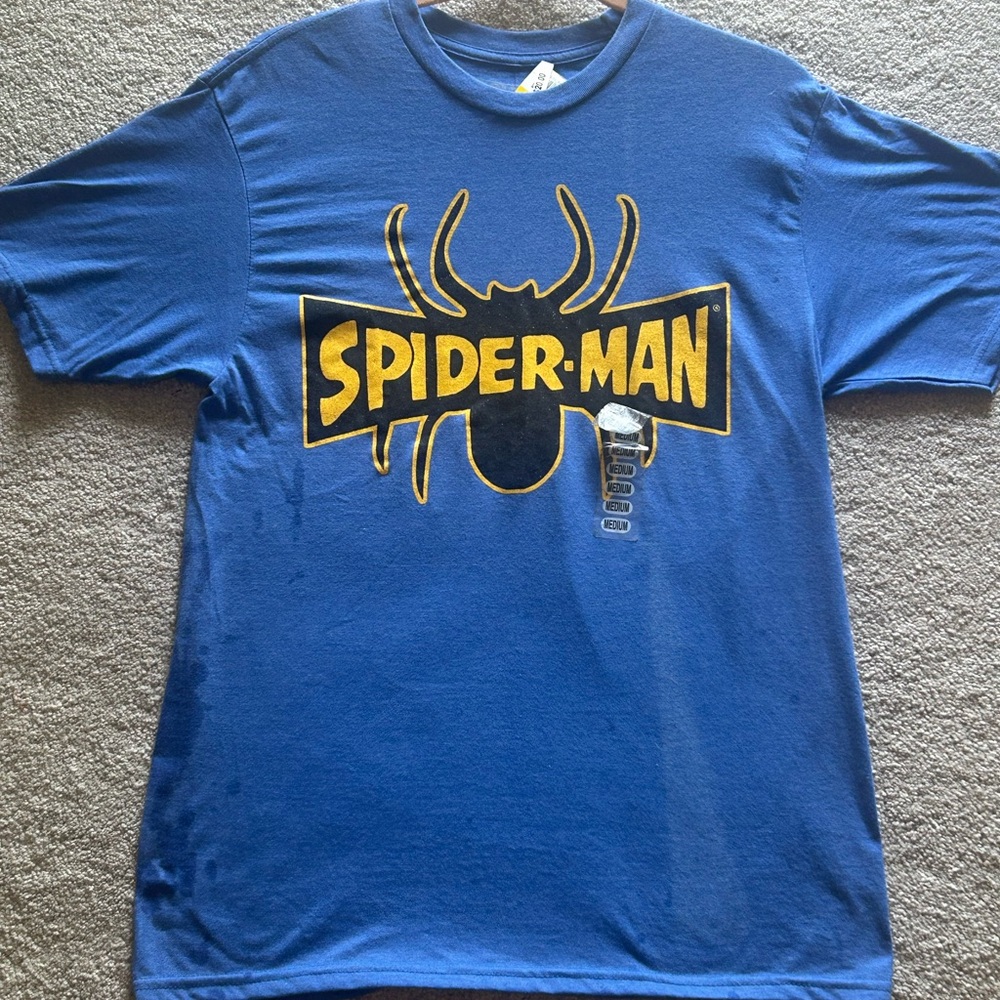 Marvel Blue Spider-Man Short Sleeve Tee